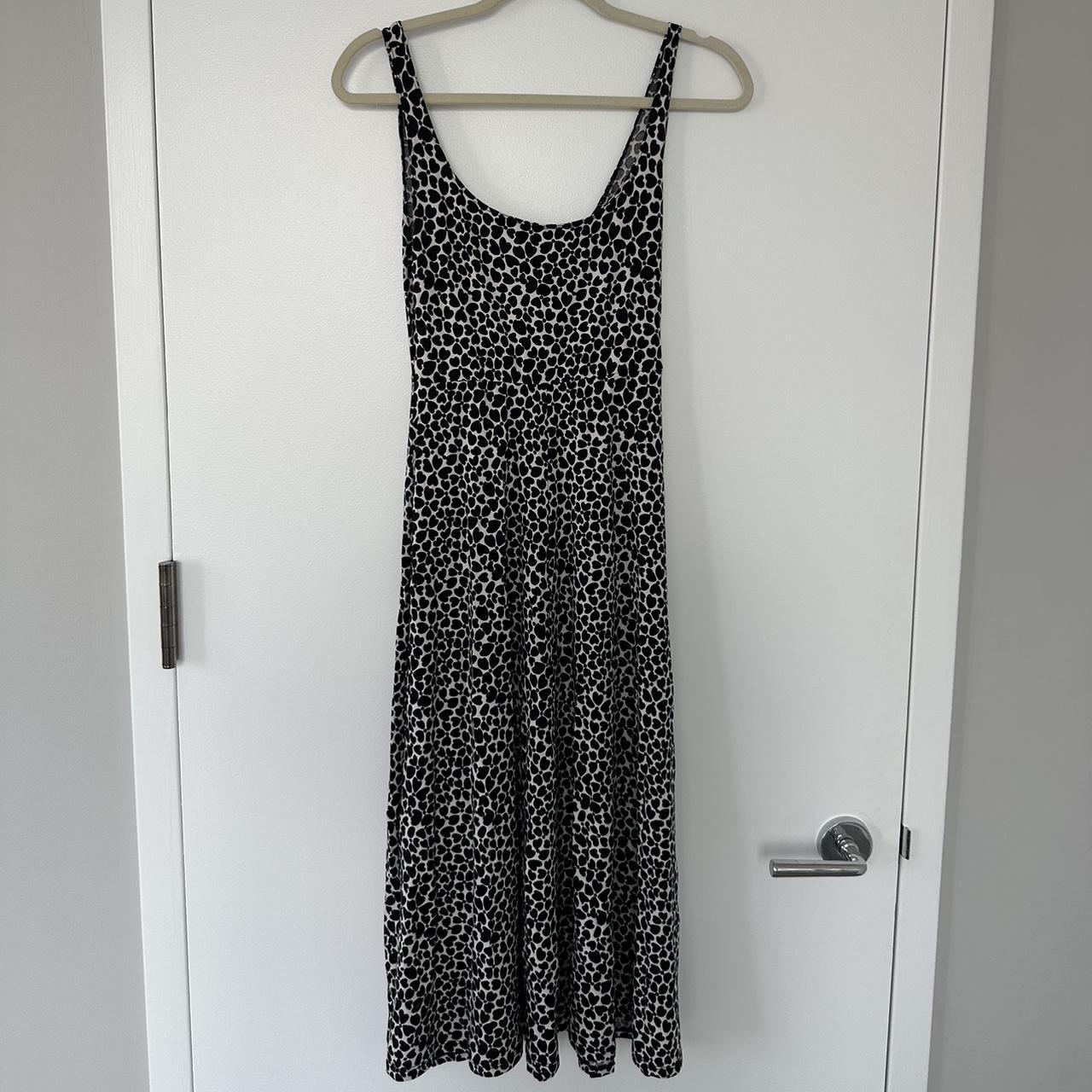 Black and White Polka Dot Urban Outfitters Dress... - Depop