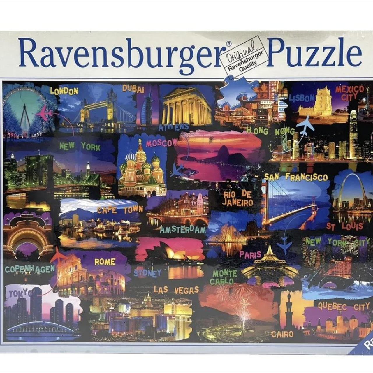 2013 Ravensburger 3000 piece puzzle - Around offers the World 170593 48 X 32in Sealed