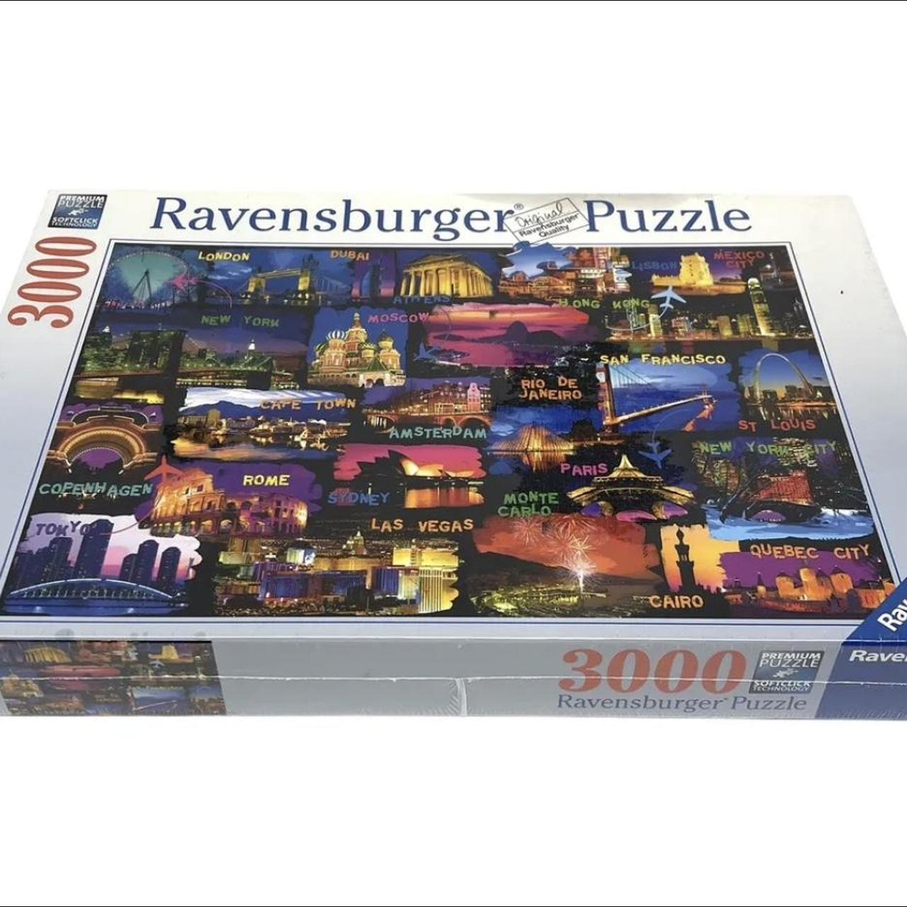 2013 Ravensburger 3000 selling piece puzzle - Around the World 170593 48 X 32in Sealed