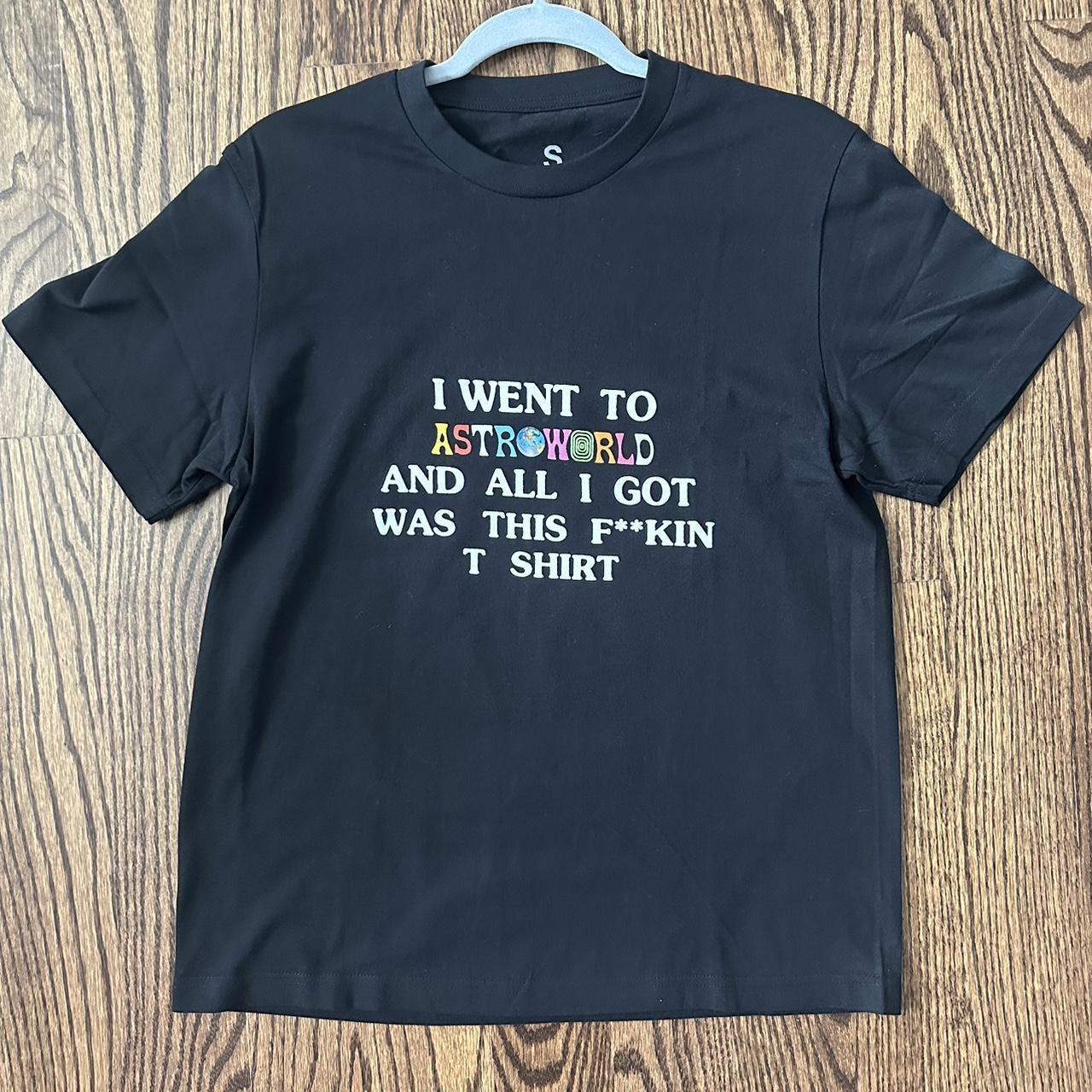 Travis Scott Astroworld GOV BALL NYC 2018 Tee Depop