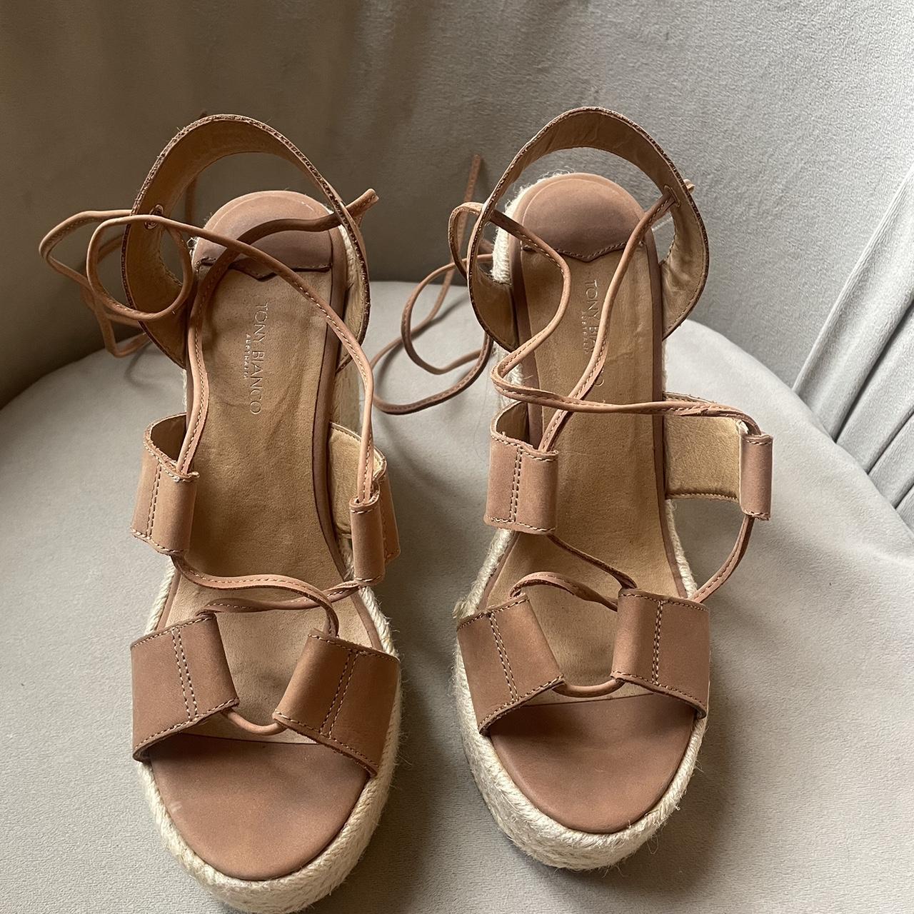 Tony Bianco Biba Platform Espadrille Sandals. Size Depop