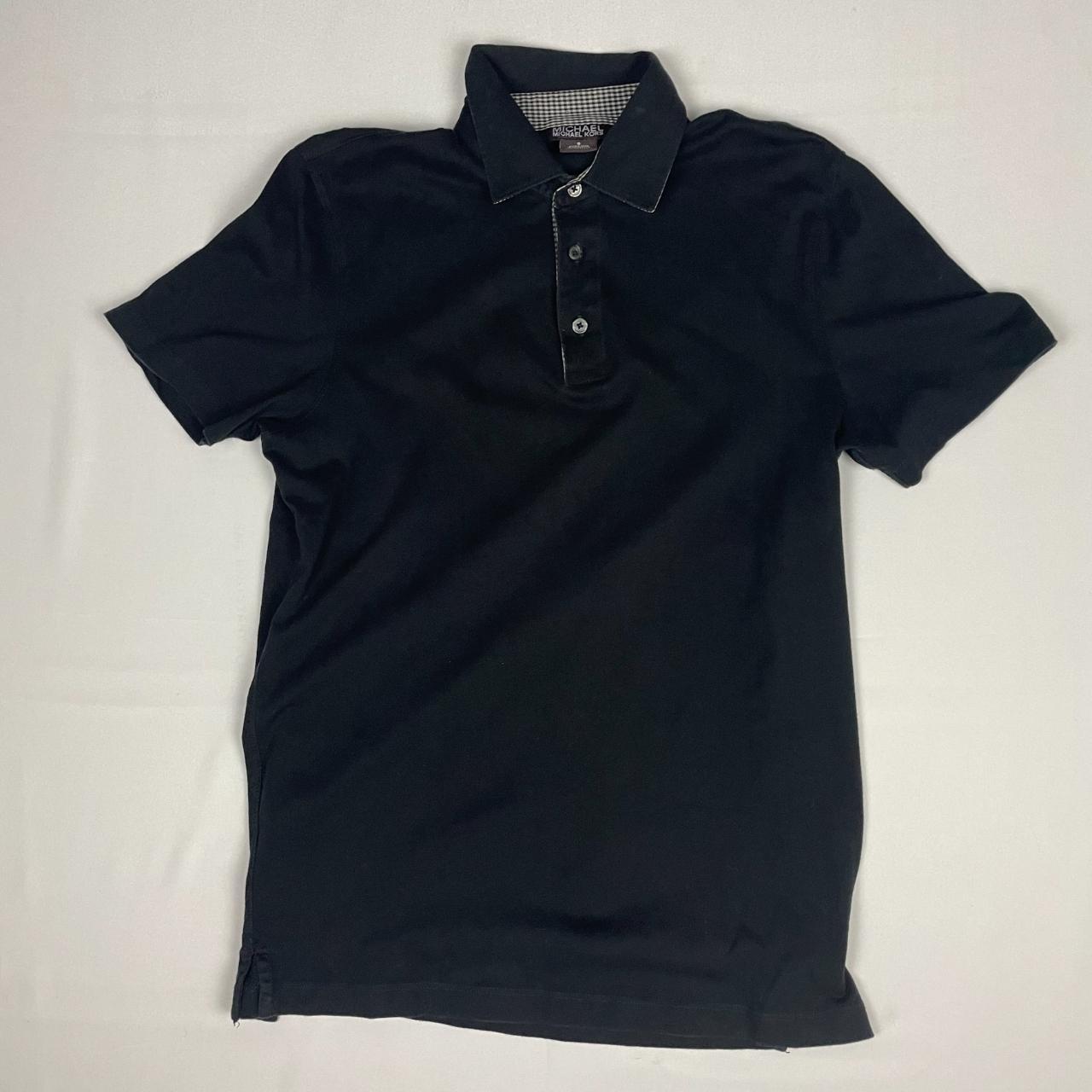 MICHAEL Michael Kors Men's Black Polo-shirts | Depop