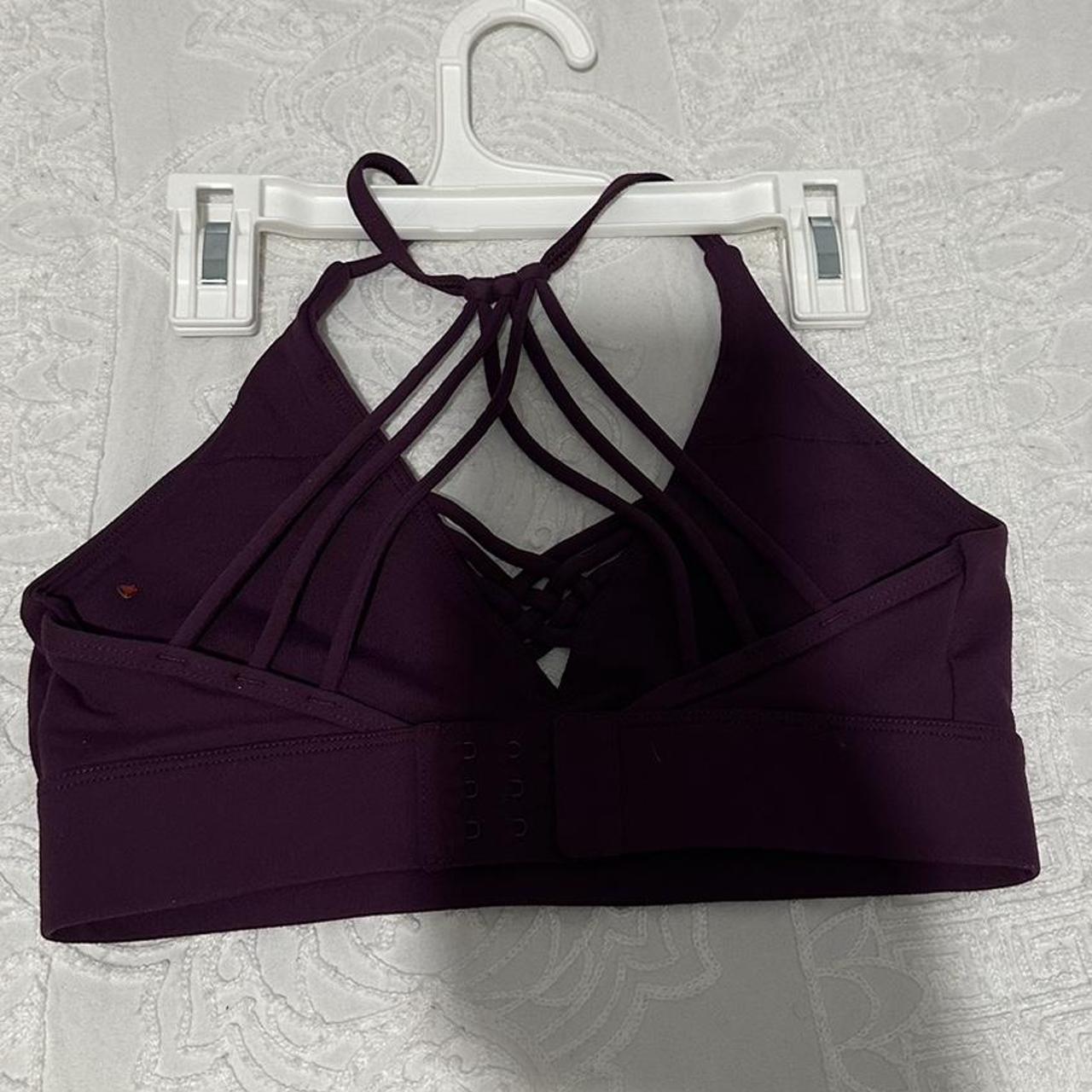 Purple Lorna Jane sports bra women's medium. Super - Depop