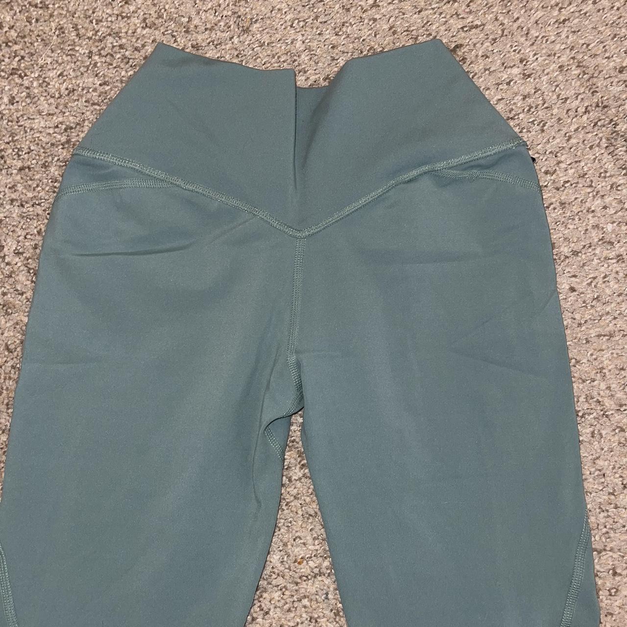 Alphalete grey crossover leggings - size - Depop