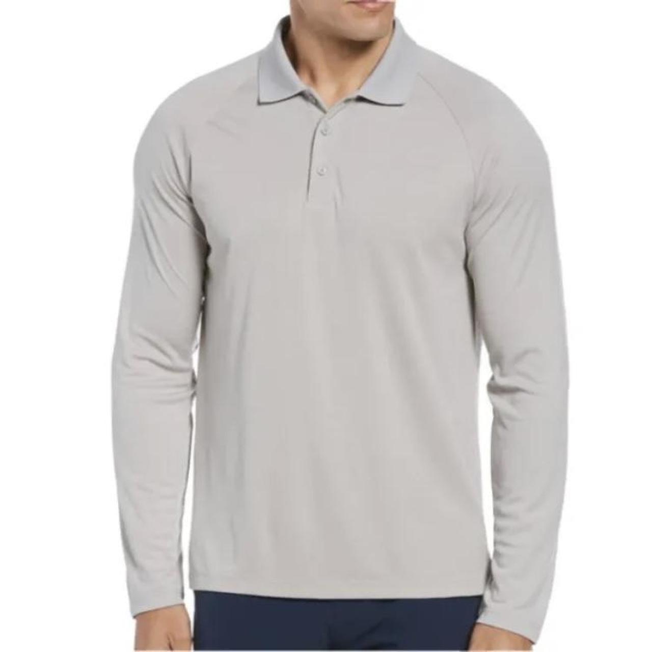 Perry Ellis Men's Grey Polo-shirts