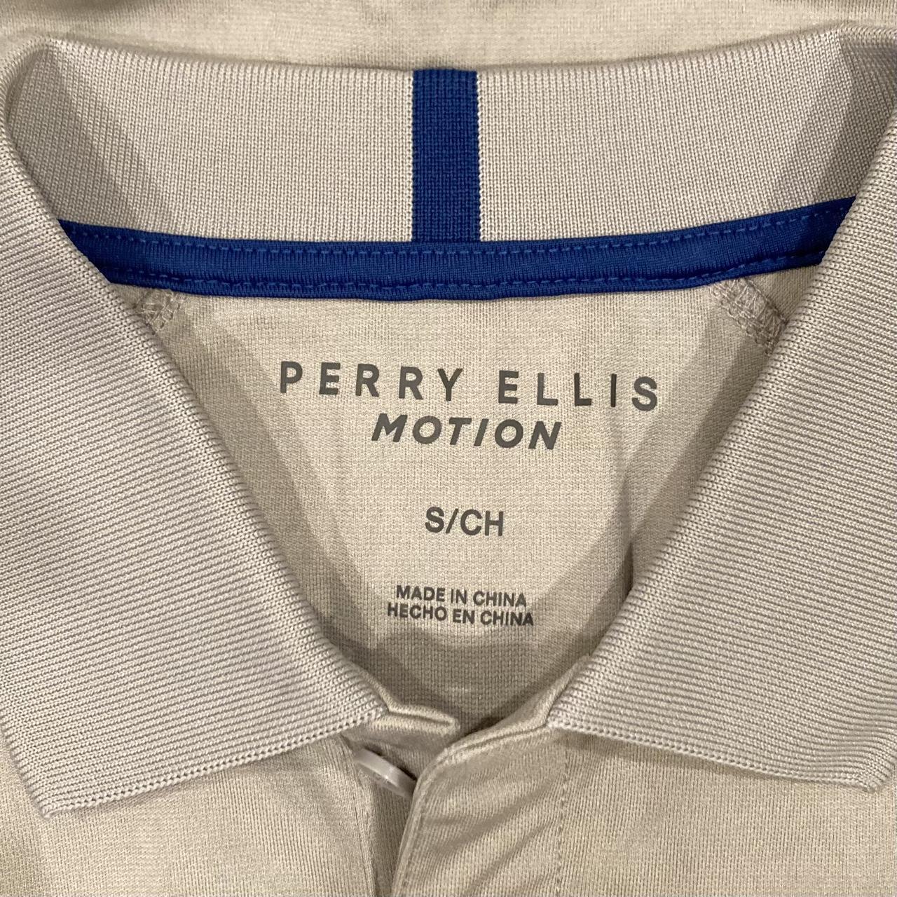 Perry Ellis Men's Grey Polo-shirts (4)