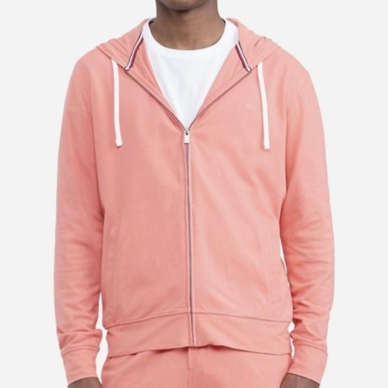 Light pink outlet tommy hilfiger hoodie