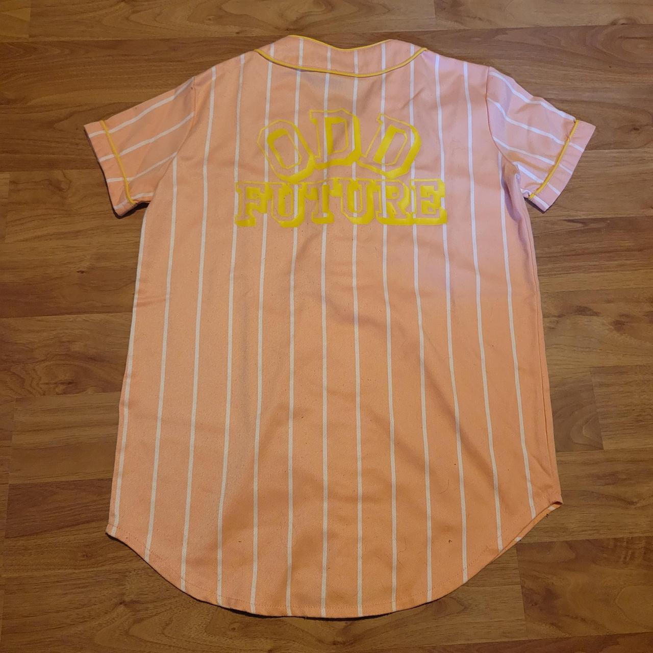 Odd Future Pink & Orange Baseball Jersey