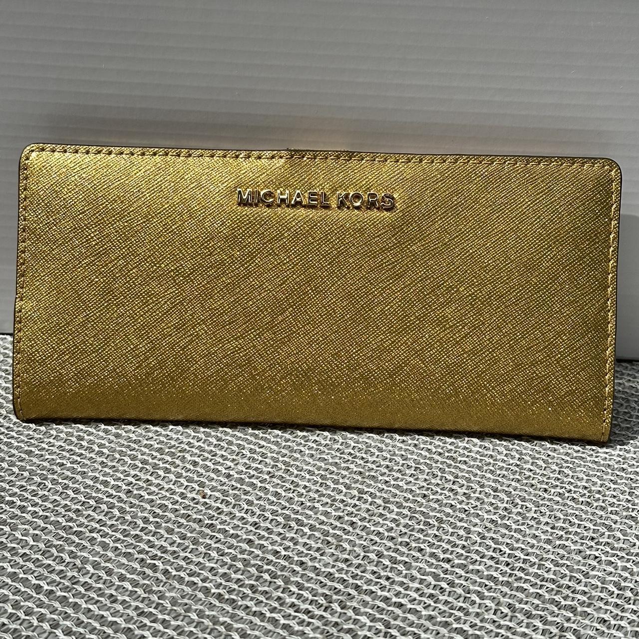 New MICHAEL Michael Kors slim long wallet in matte. Depop