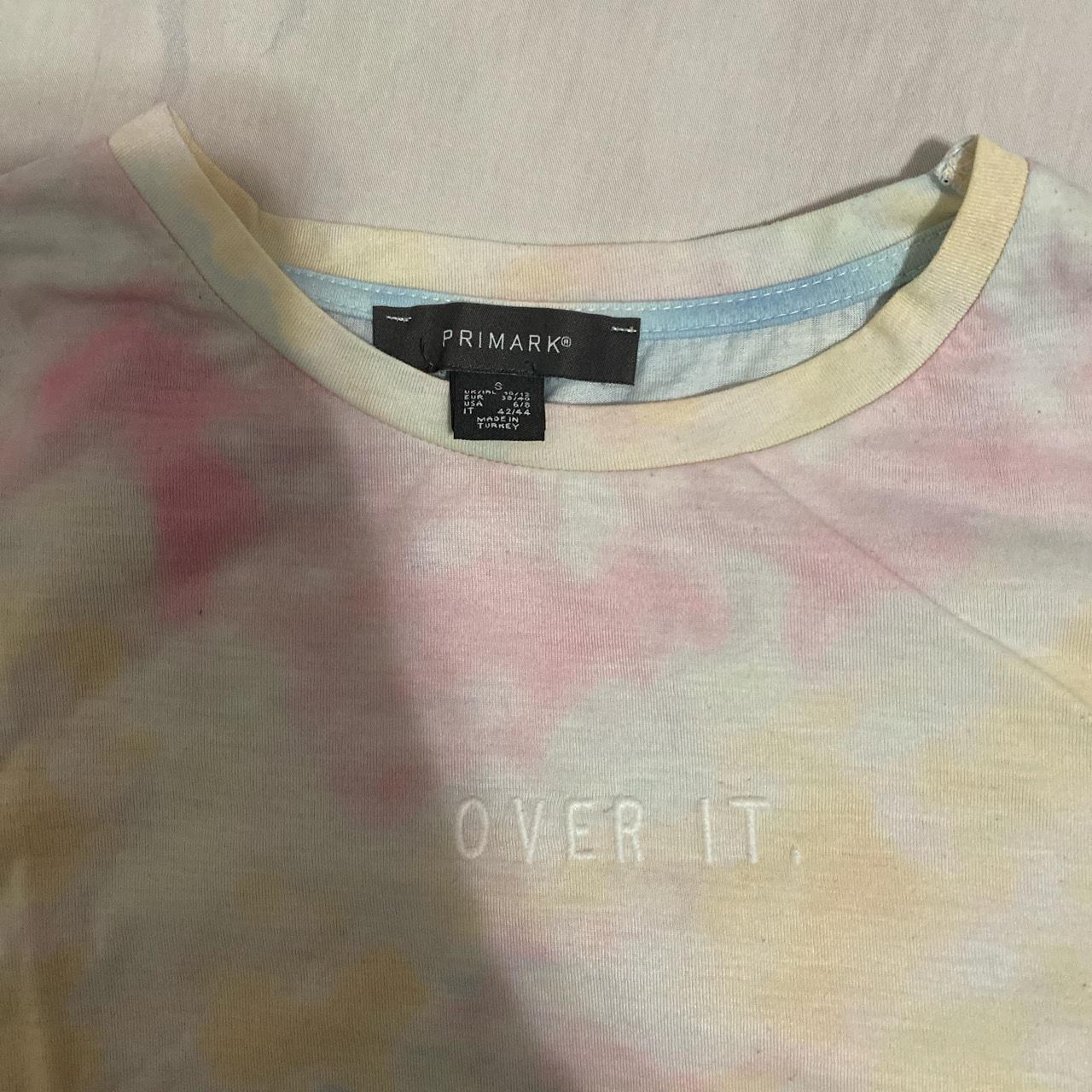 Cute pastel colored tie dye shirt from primark fits... Depop