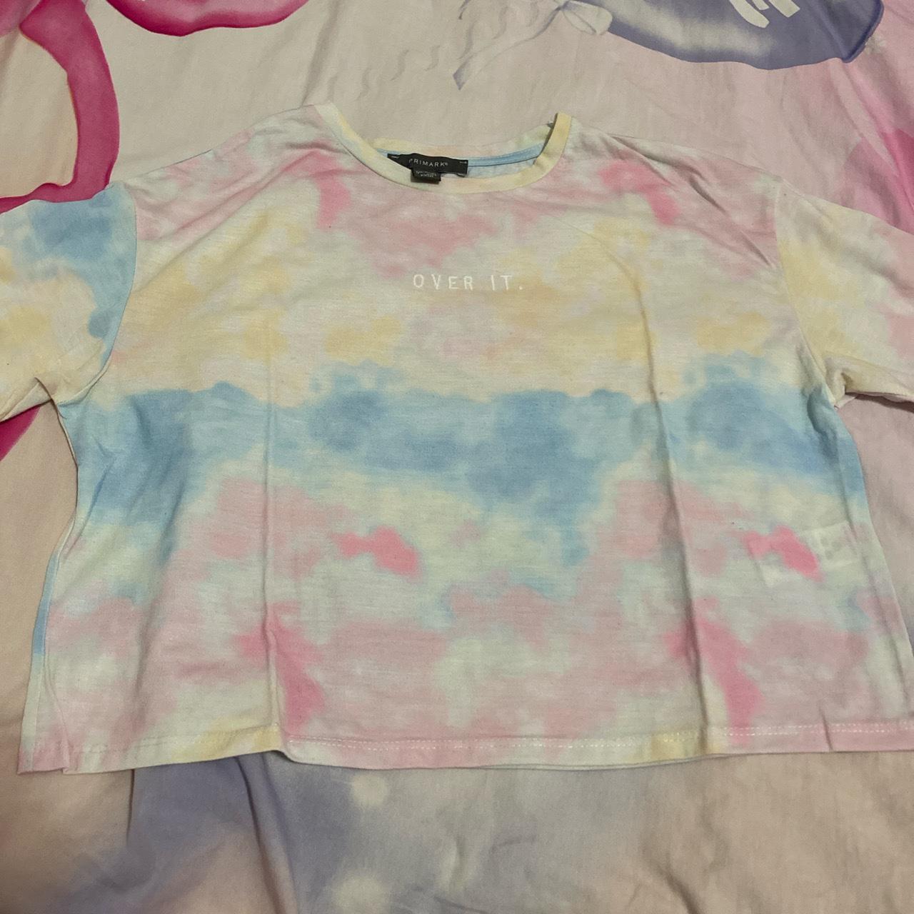 Cute pastel colored tie dye shirt from primark fits... Depop