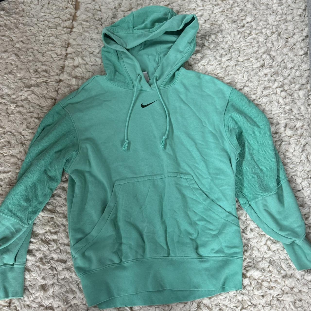 emerald green nike hoodie