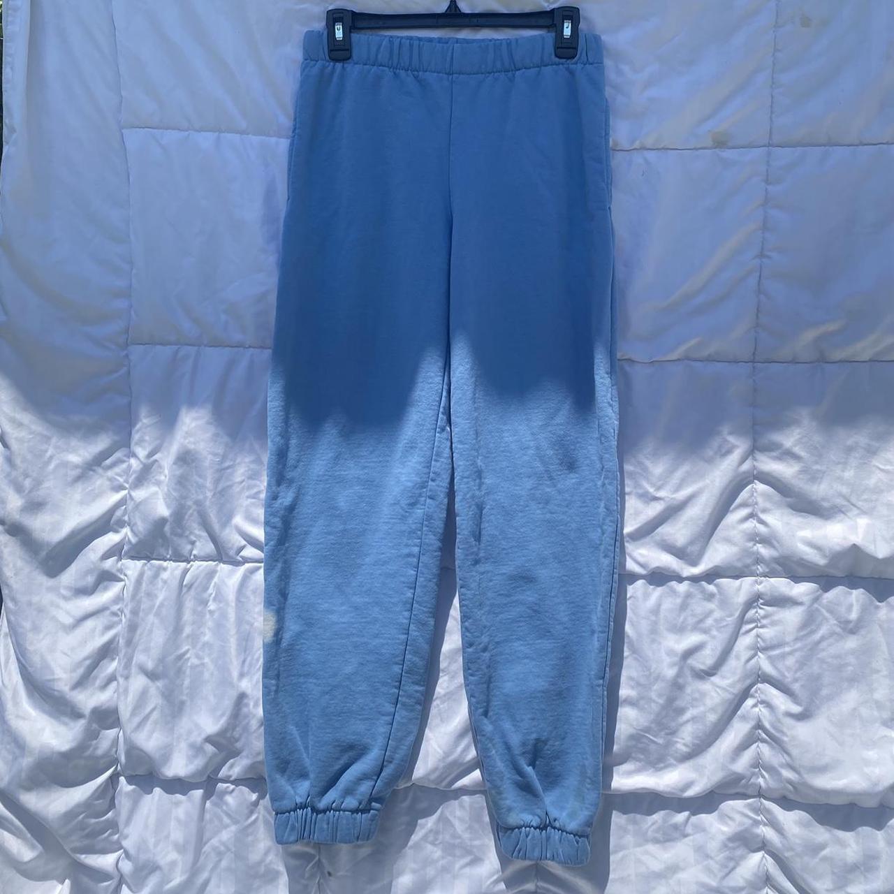 Brandy Melville sky blue Rosa sweatpants one size xs. Depop