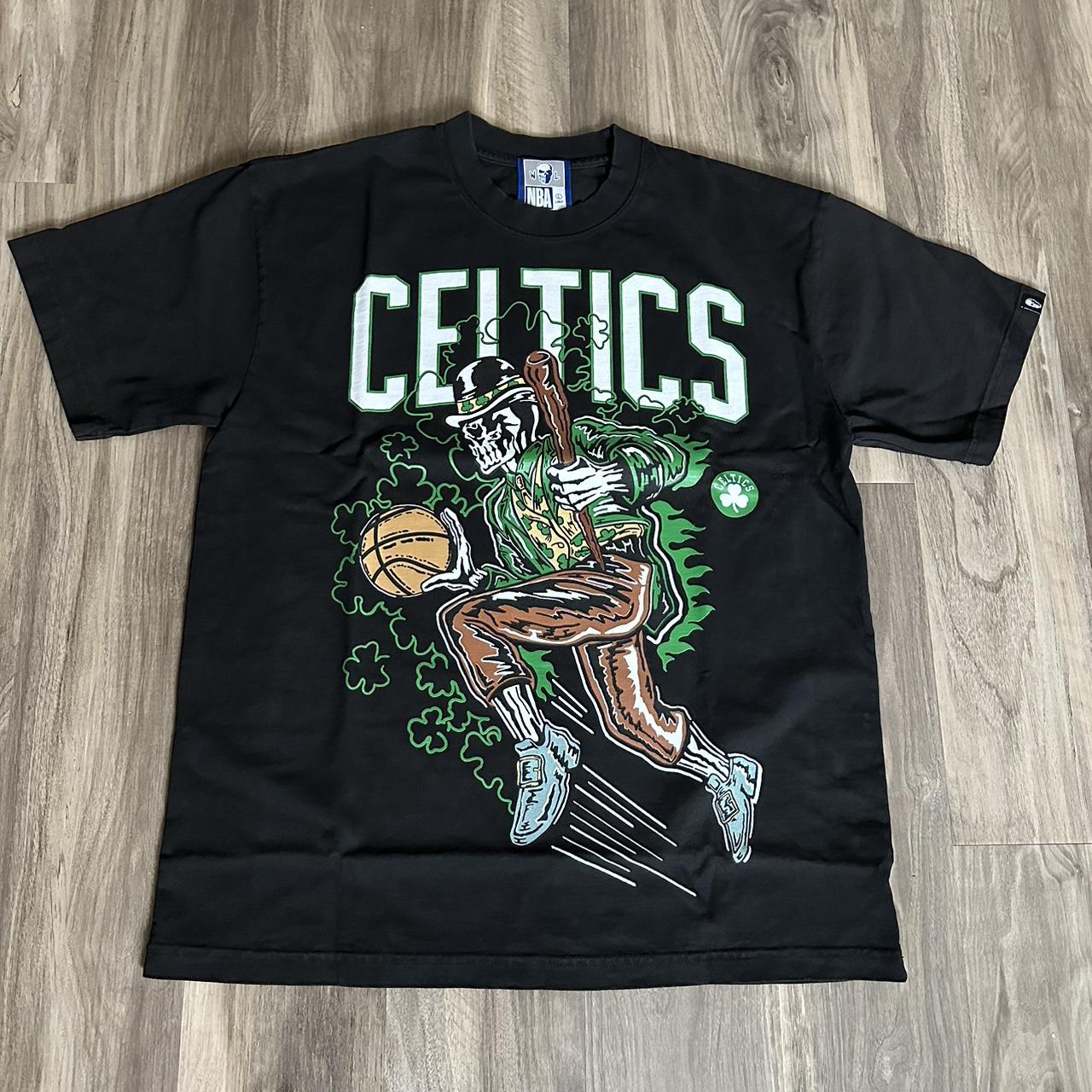 Ipeepz Warren Lotas Celtics Clover Boston NBA Shirt