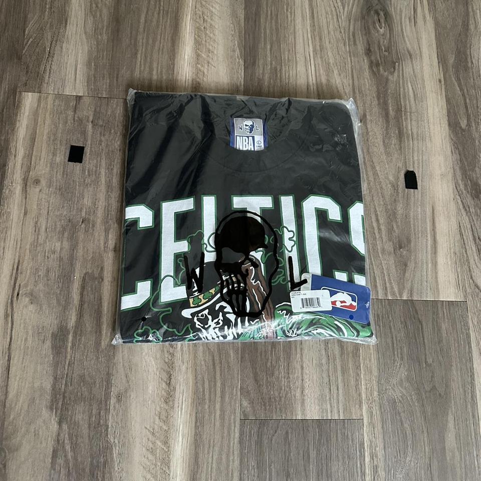 Ipeepz Warren Lotas Celtics Clover Boston NBA Shirt