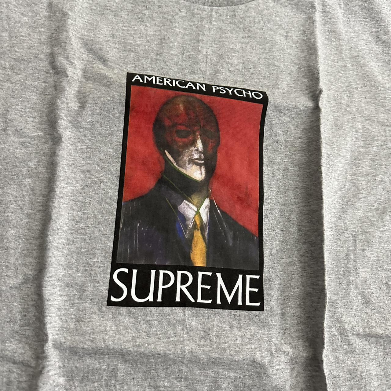 Dead Stock) Supreme American Psycho 'Heather Grey'... - Depop