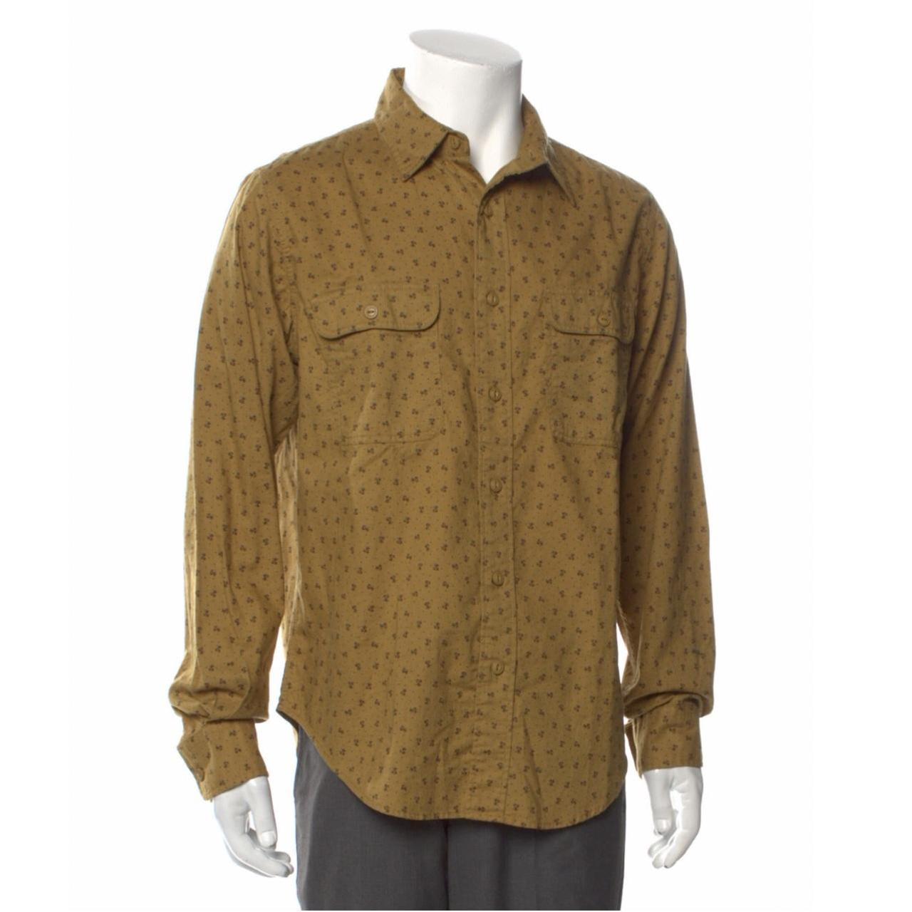 Schott Men's Yellow Shirt