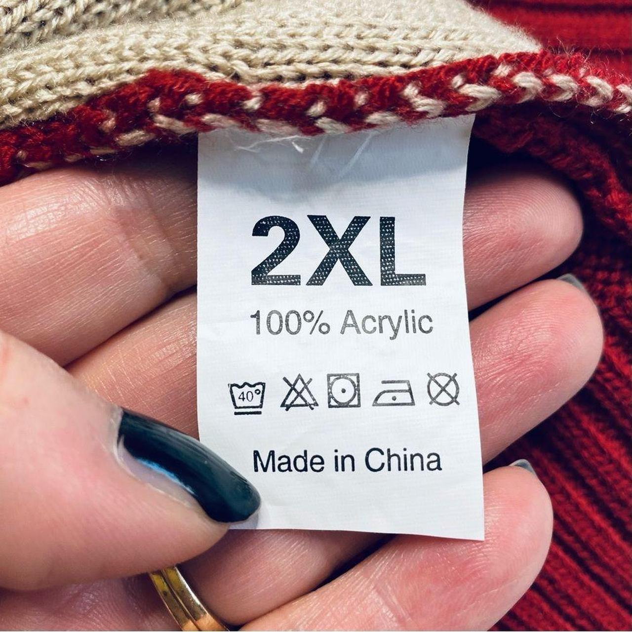 Source Unknown Men's Sweater - Red - XXL – Christ… - image 7