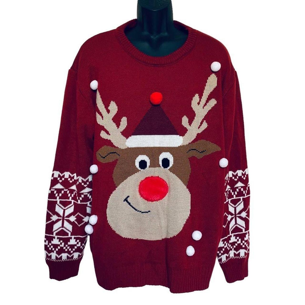 Source Unknown Men's Sweater - Red - XXL – Christ… - image 2