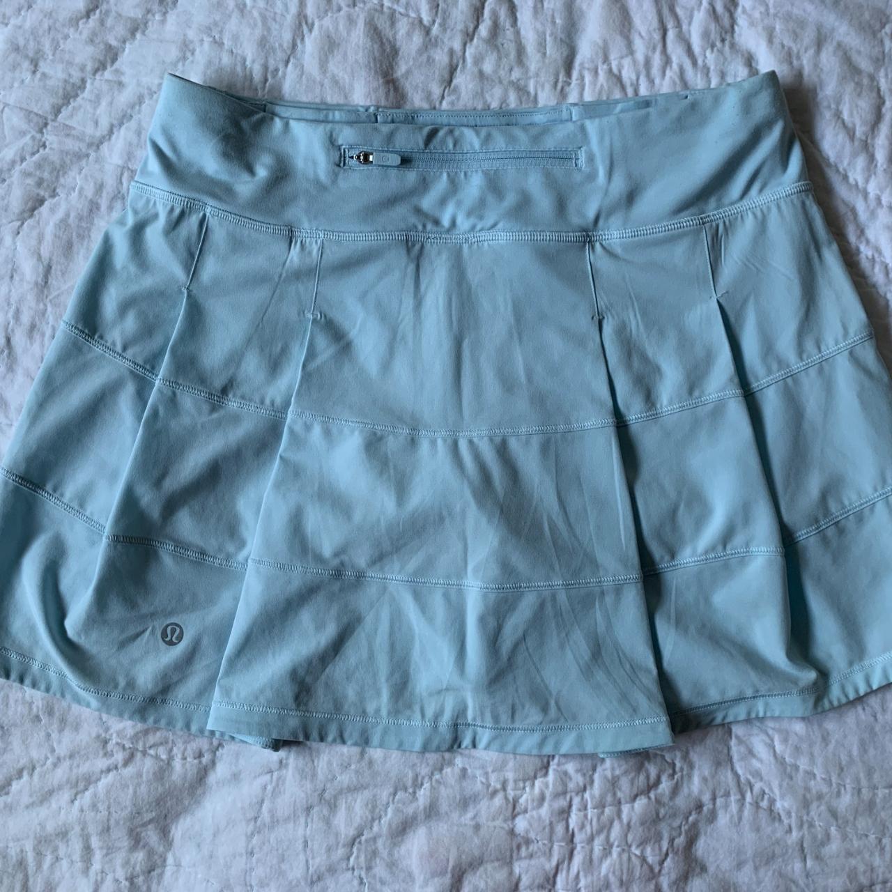 Lululemon, Pace Rival Mid-Rise Skirt Long, sheer - Depop