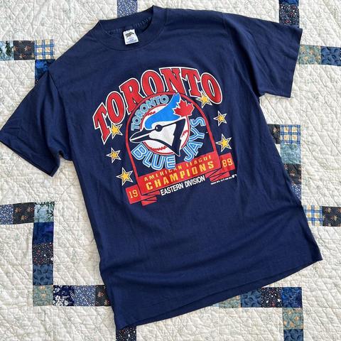 Vintage Blue Jays 1992 1993 Championship Shirt Mens - Depop