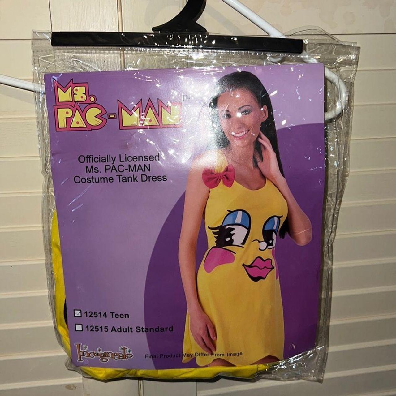 Ms. Pac-Man Character Tank Dress Mark as 18 size,... - Depop