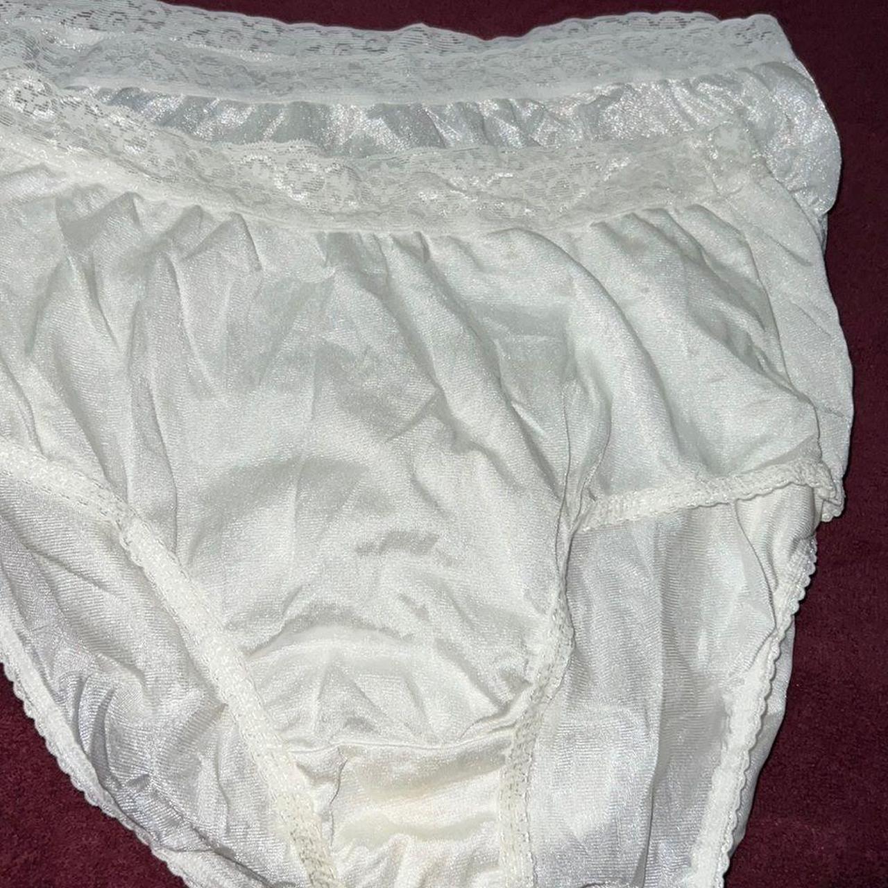 Fruit of the Loom Women's White Panties | Depop