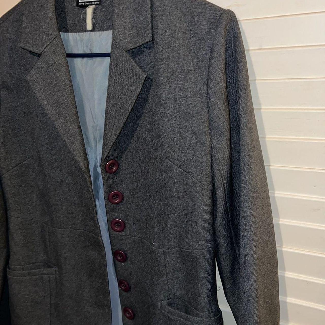 Women's Grey Tailoredjackets Depop