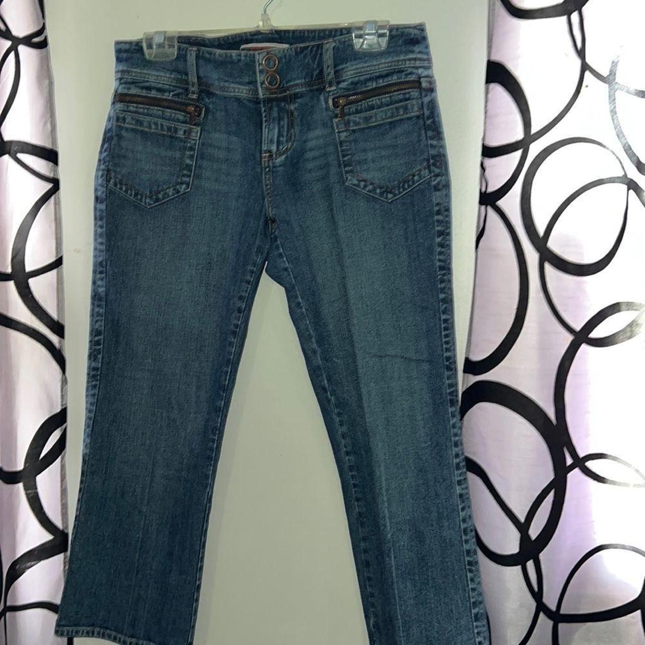 Vintage Z Cavaricci Jeans Juniors Size 9 Medium Wash... - Depop