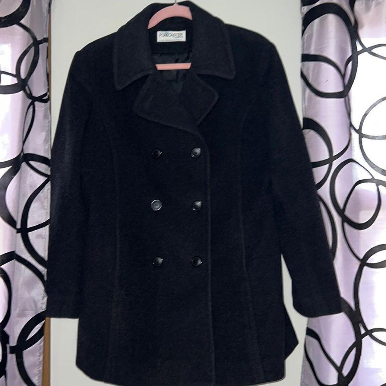 Forecaster of Boston wool cashmere pea coat size