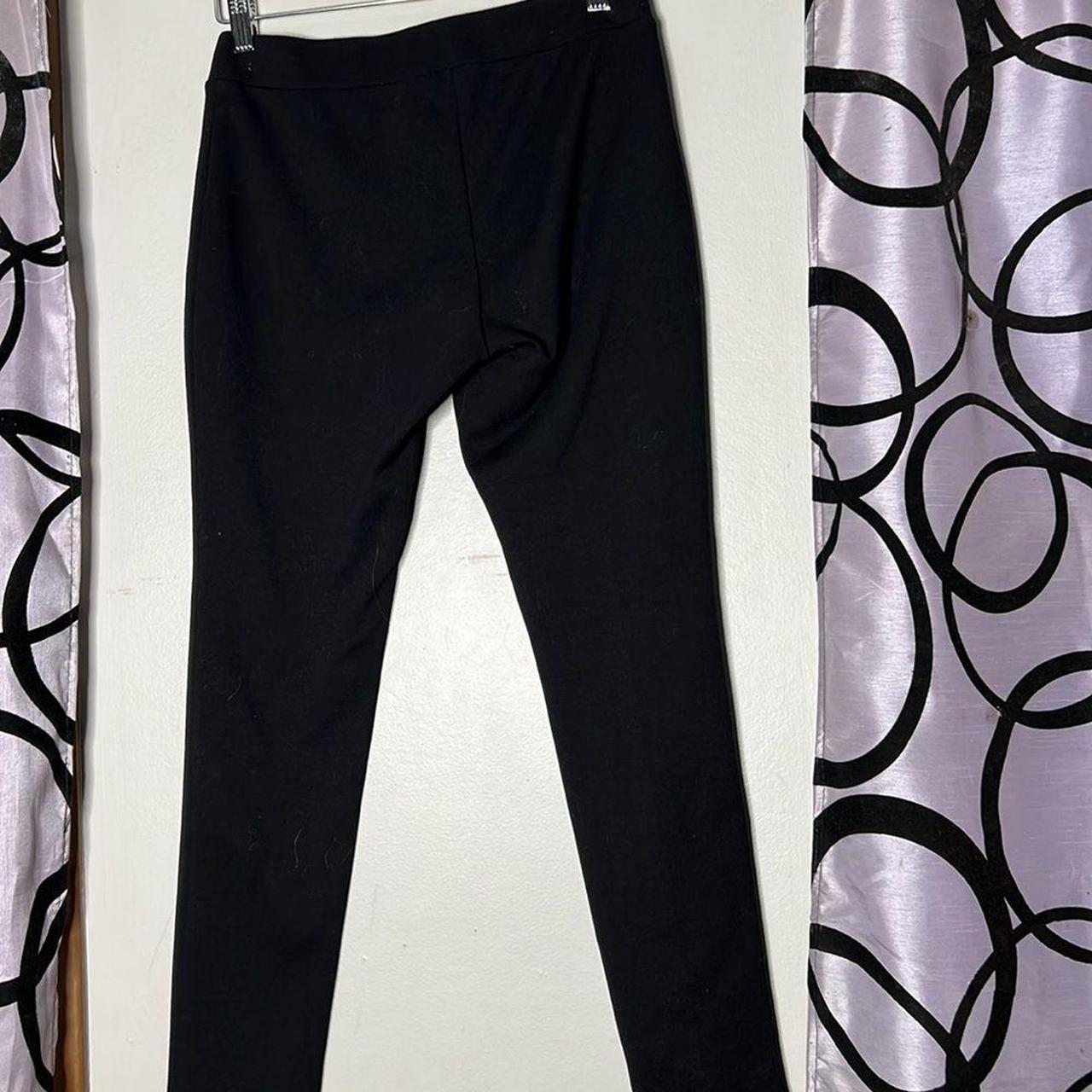 $250 Michael Kors Mens Black Fit Trousers Flat Front Dress Pants 34 W 32 L  | eBay