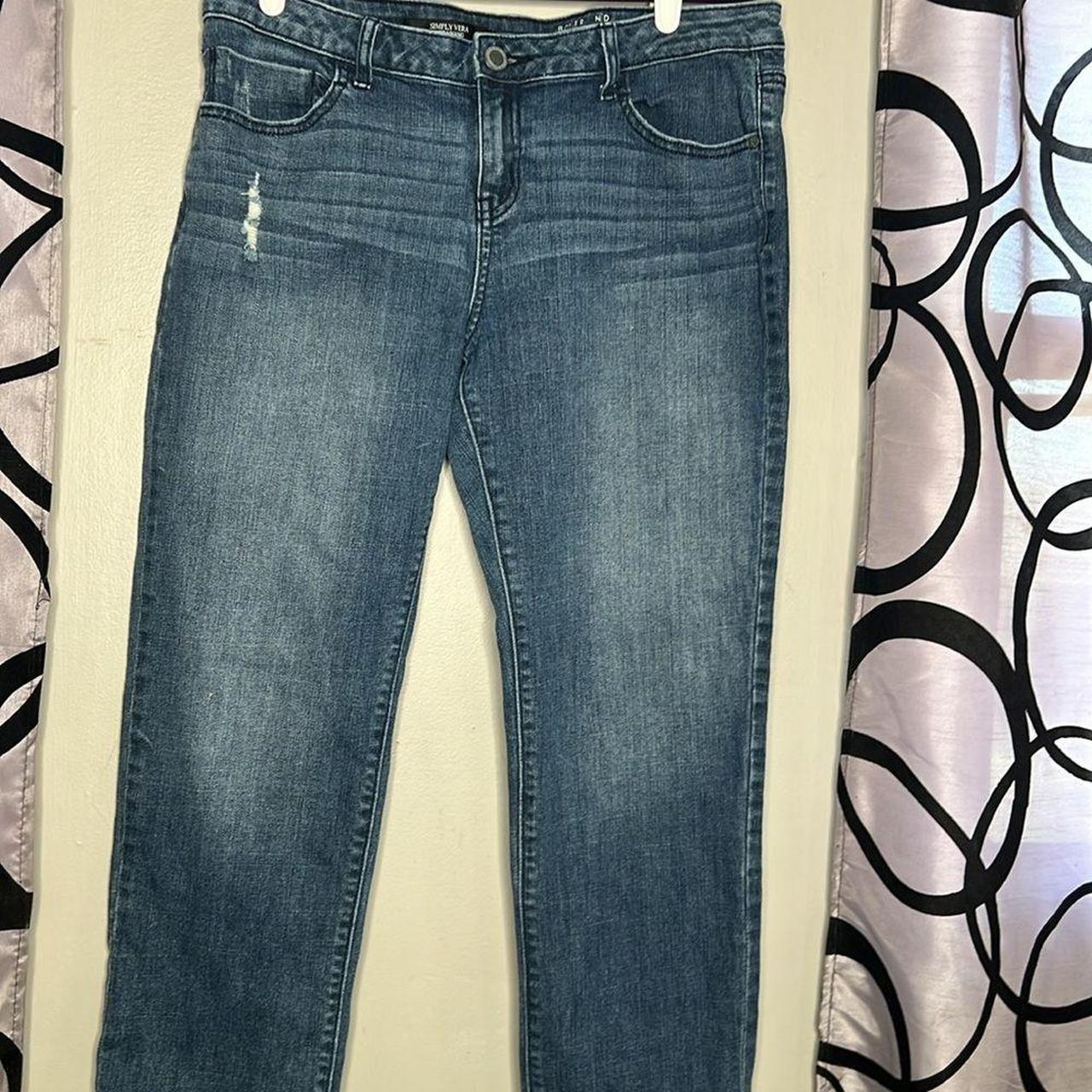 Vera wang fashion boyfriend jeans