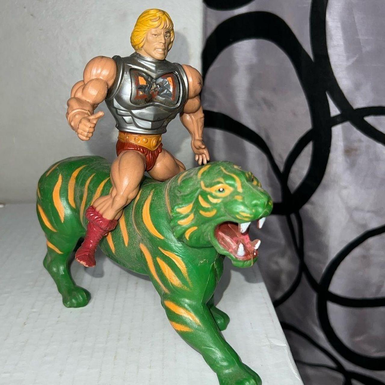 VTG 1981 HE-MAN & BATTLE CAT Toy Figures Masters Of...