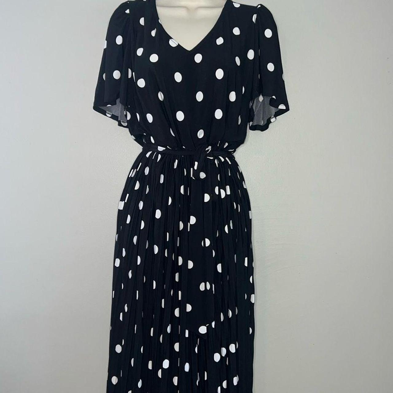 Ashley stewart polka dot dress hotsell