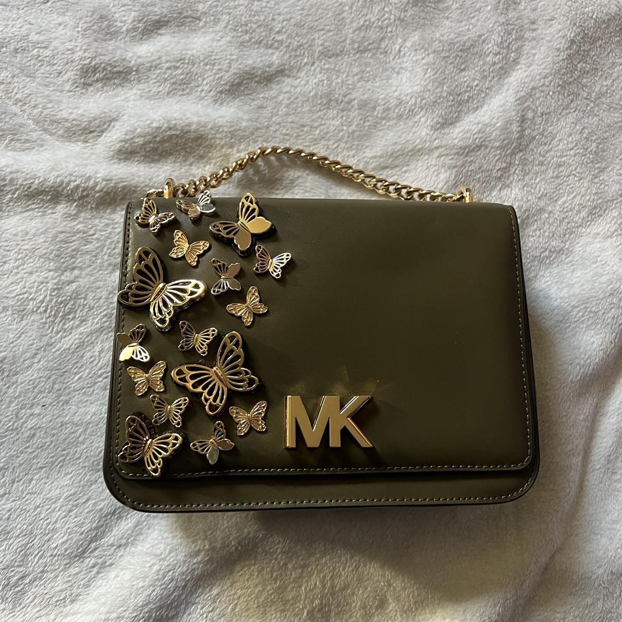 michael kors olive green sneakers