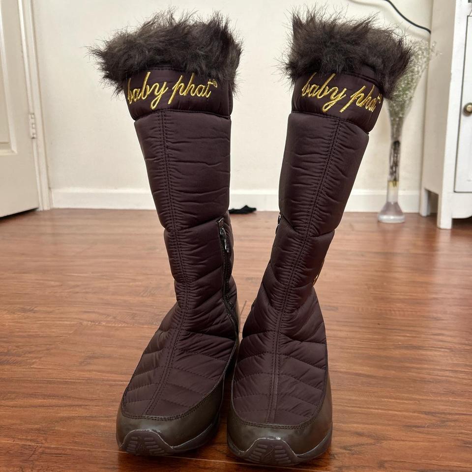 VINTAGE FURRY BABY PHAT WINTER BOOTS