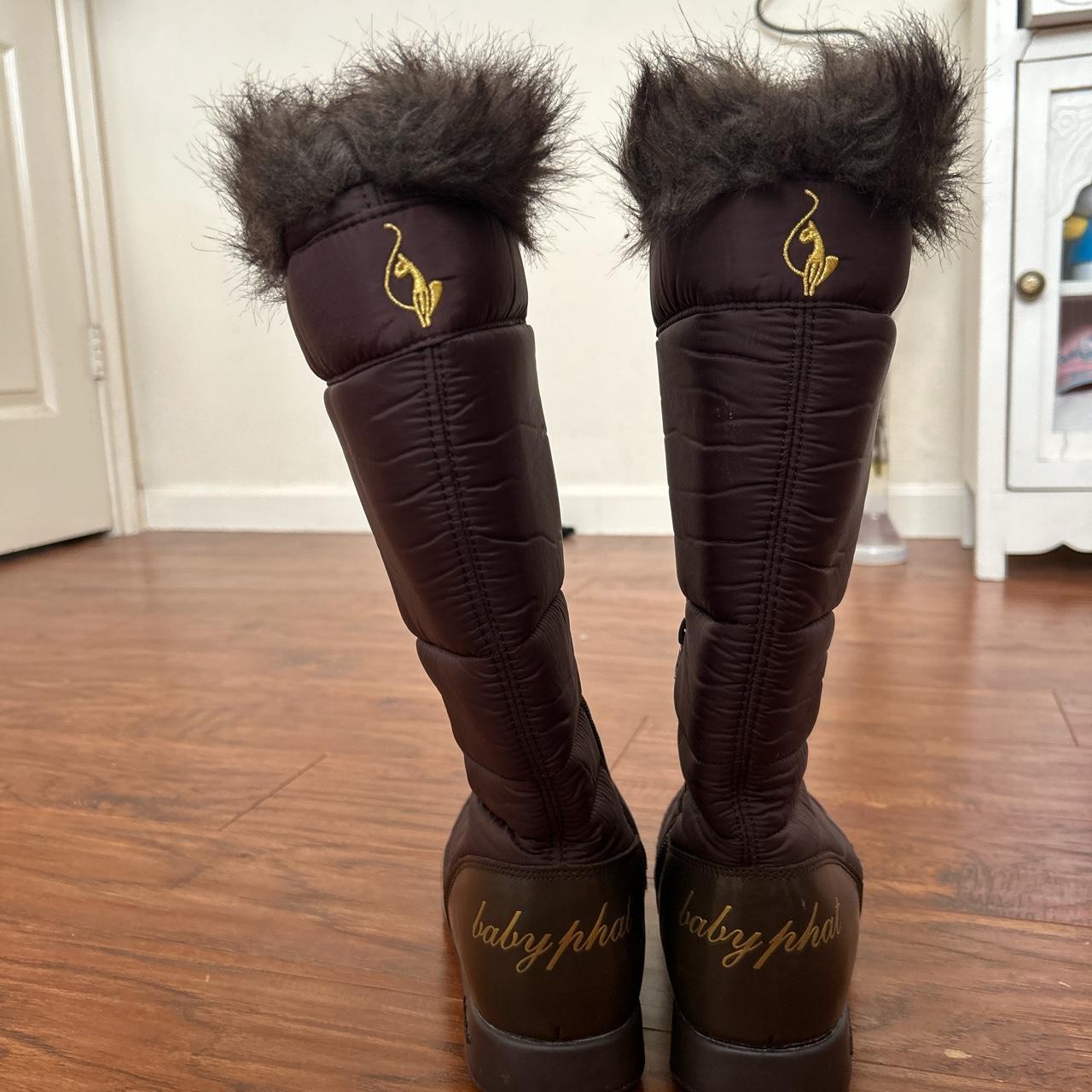 Baby phat outlet snow boots