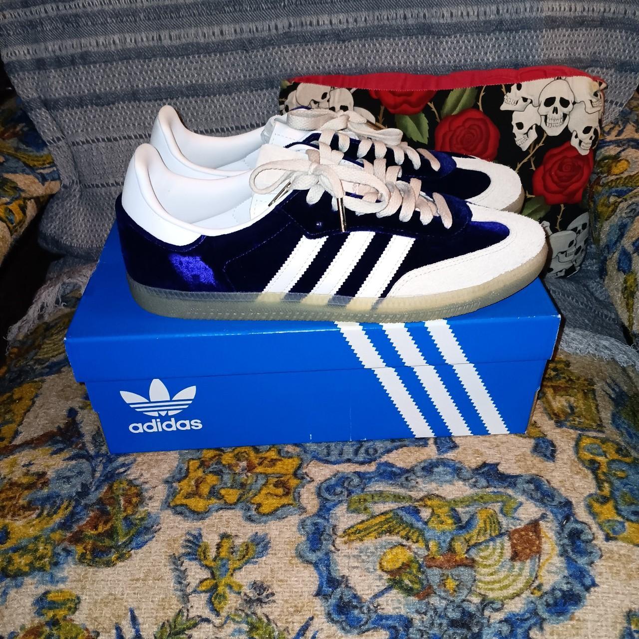 Adidas Samba purple haze 420. 2019 release Sz 9. Depop