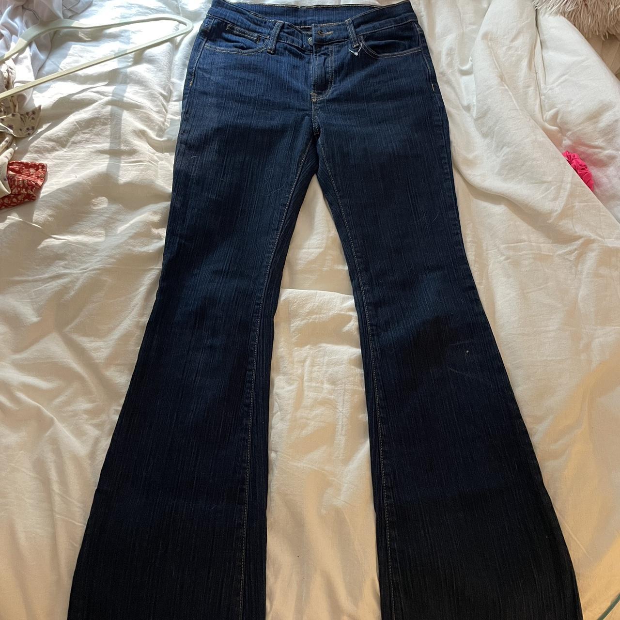 Brandy Melville Women's Navy Jeans Depop