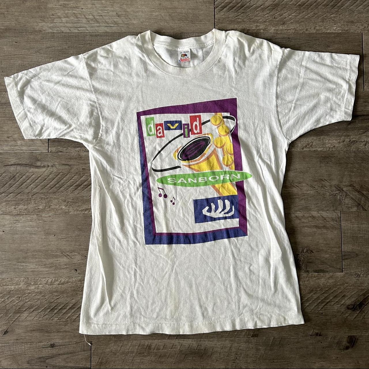 80s David Sanborn Shirt, L, #Vintage #Music #Saxophone...