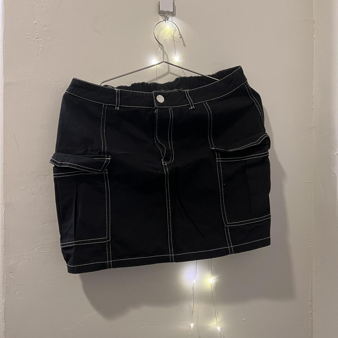 Women S Black Skirt Depop