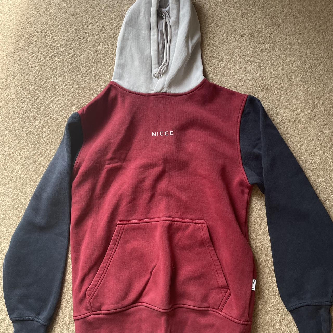 Burgundy nicce hoodie best sale