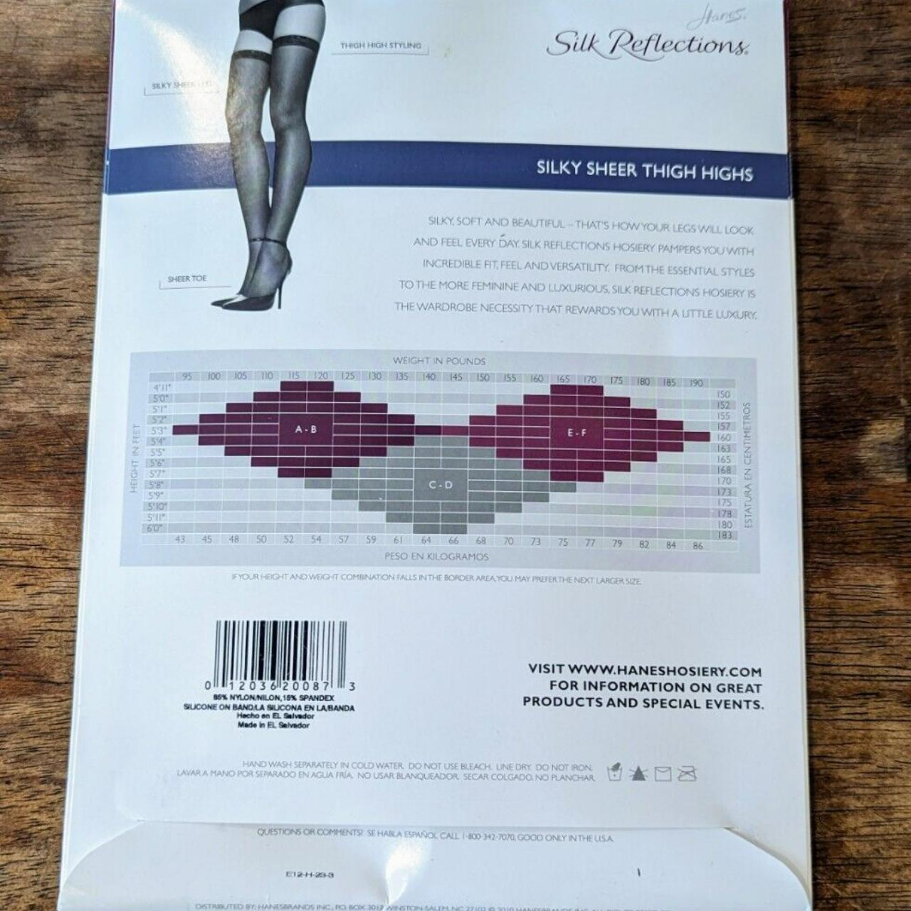Hanes Silk Reflections Thigh Highs! Thigh Highs Depop