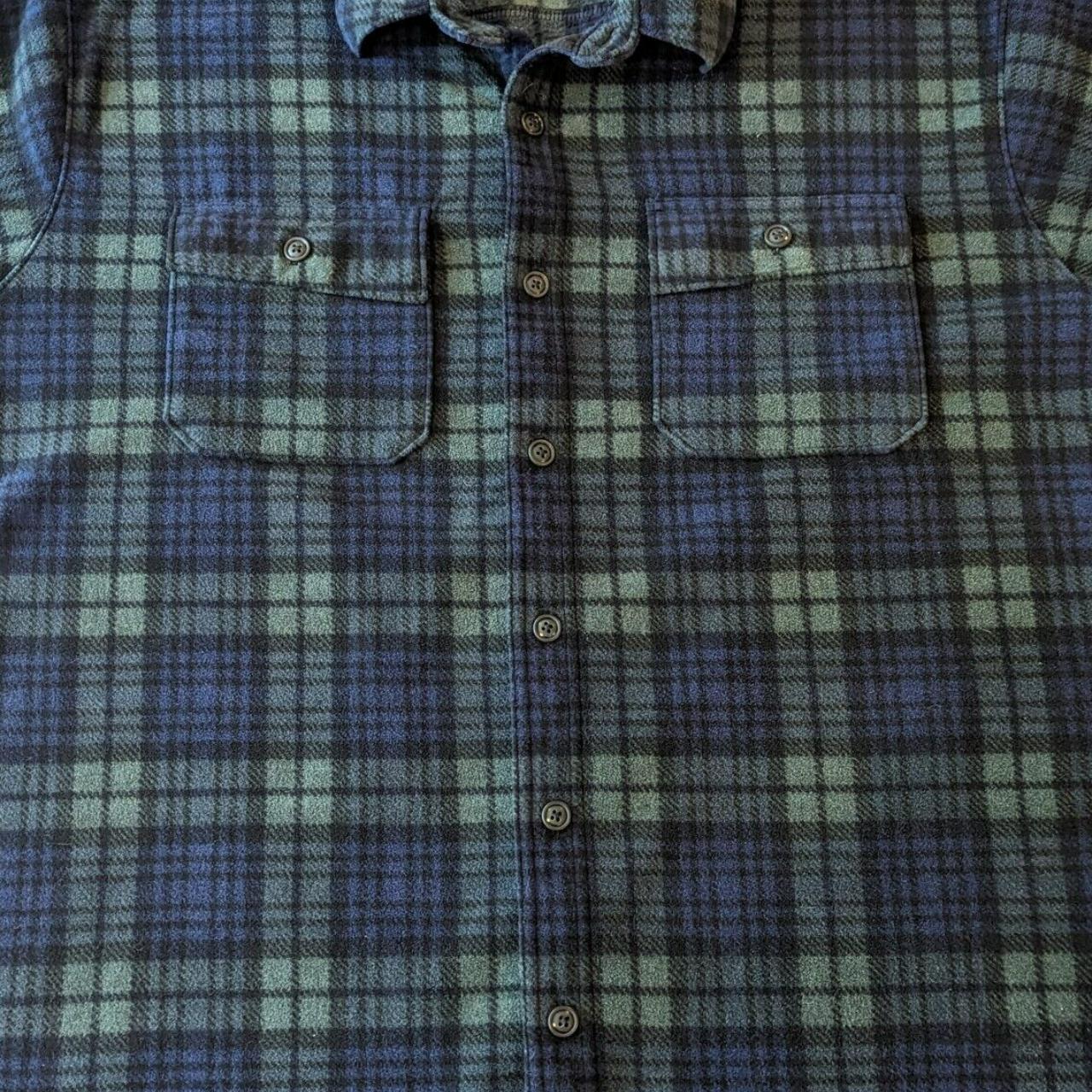 L.L. BEAN FLANNEL BUTTON DOWN SHIRT! L.L. Bean... - Depop