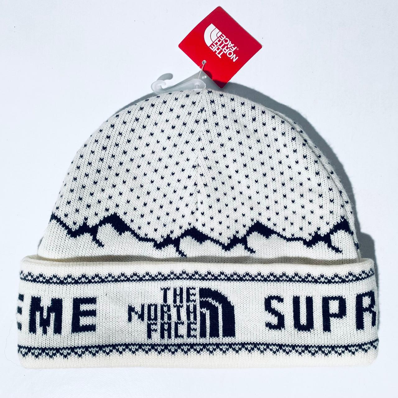 Supreme The North Face Fold Beanie Whiteニット帽/ビーニー