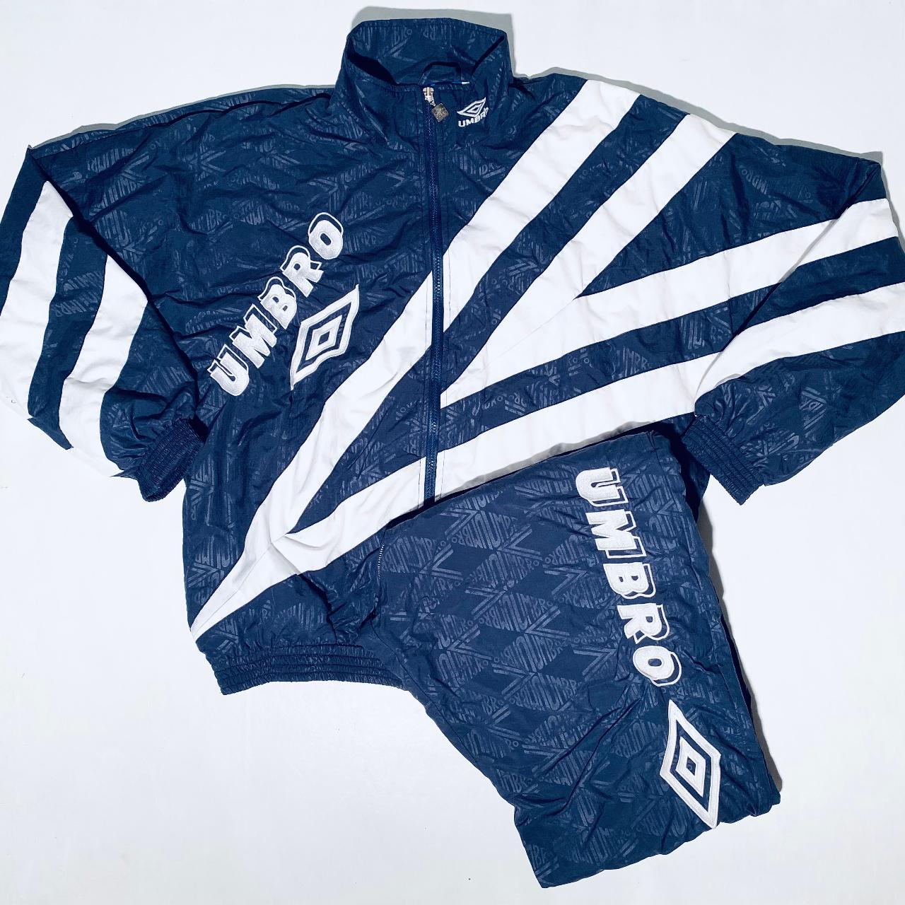 Original Umbro football shell training tracksuit...