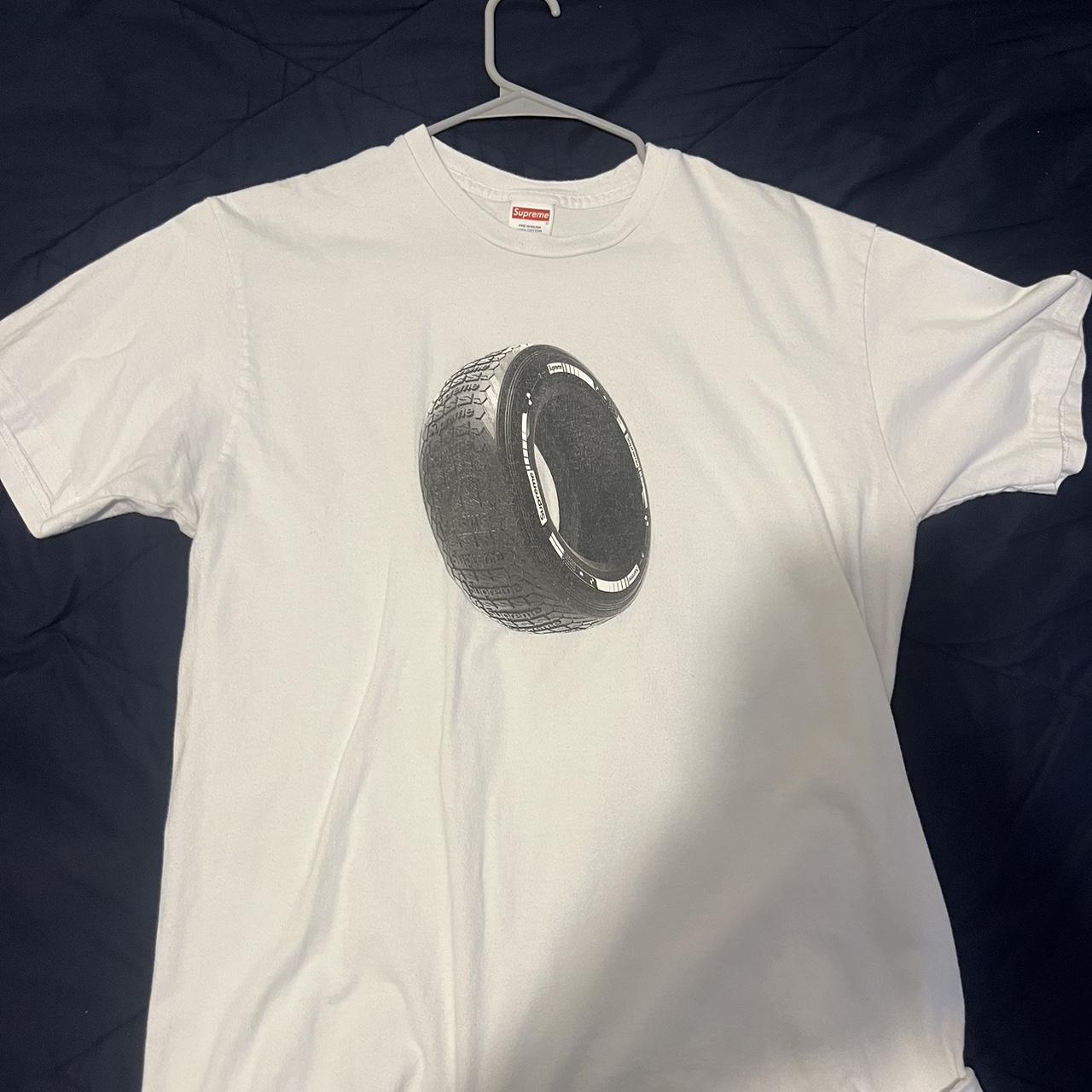 Supreme tire tee., It’s real, fits a little tight,...