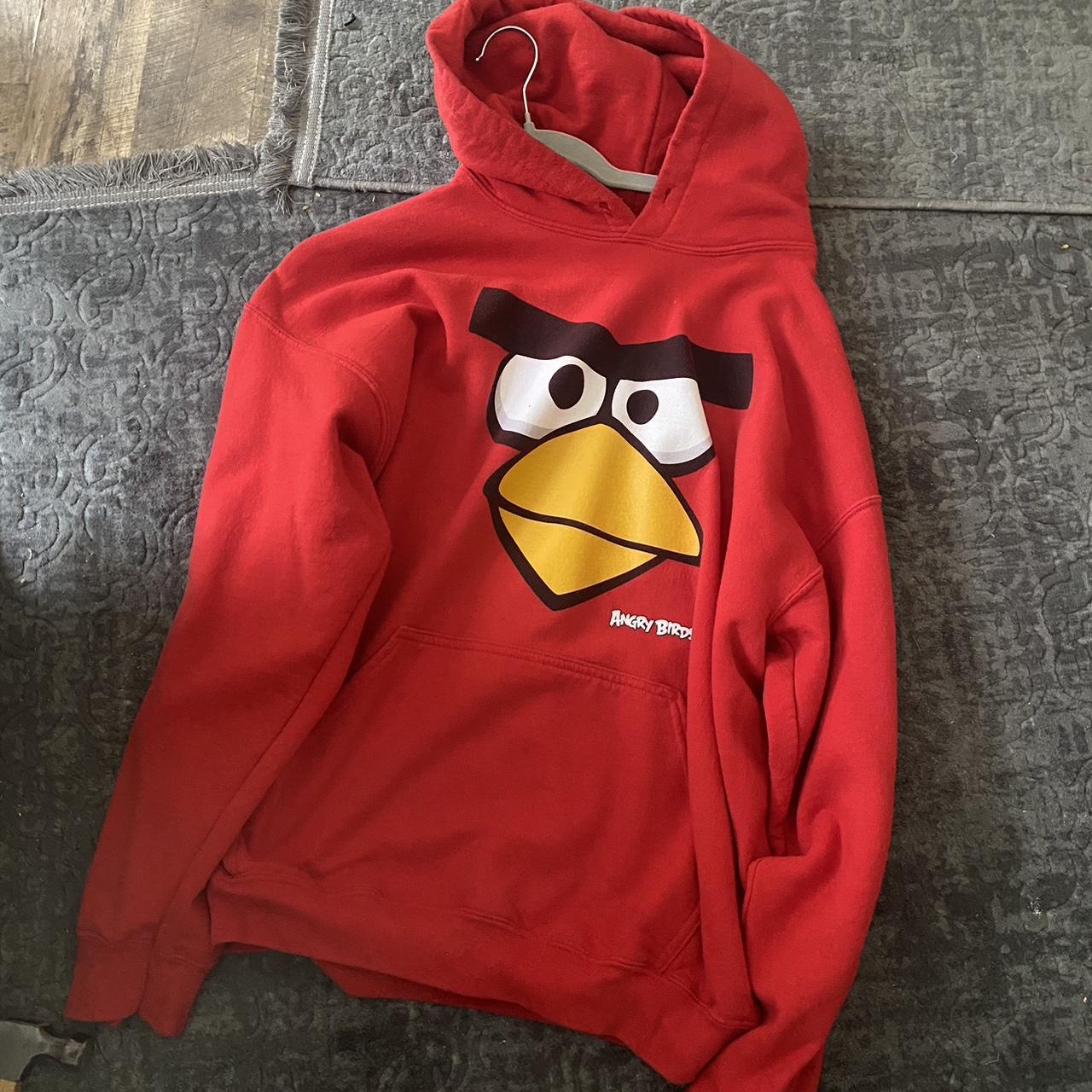 Angry birds hoodie W troll hoodie it fits... Depop