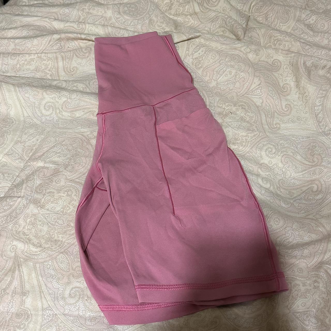 Aerie offline hot pink biker shorts Size XS slight... - Depop