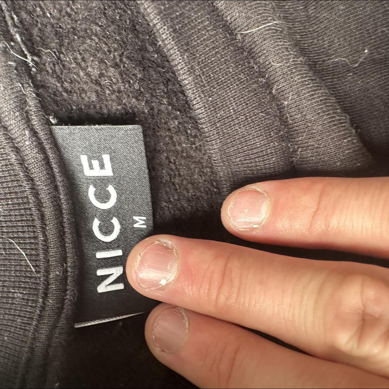 Nicce black cargo tracksuit - Depop